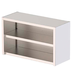 Armarios de pared sin puertas