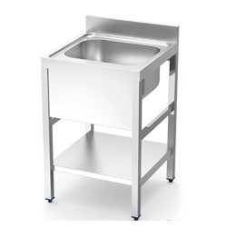 Fregaderos de 1 seno