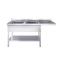 Fregaderos 2 senos + escurridor Fregaderos 2 senos + escurridor