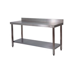 Mesas murales con estante 500