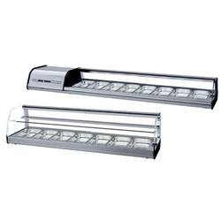 Vitrinas de tapas con tapa de cristal