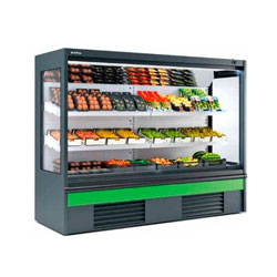 Vitrina mural lácteos/frutas/verduras