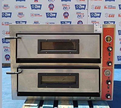 Horno de pizza electrico de dos plantas