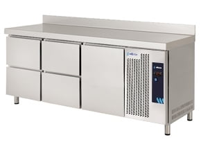 Mesa Snack Serie 600 refrigerada con cajones MPS-200 HC HHD