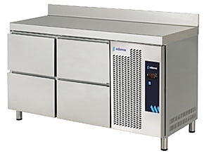 Mesa Snack Serie 600 refrigerada con cajones