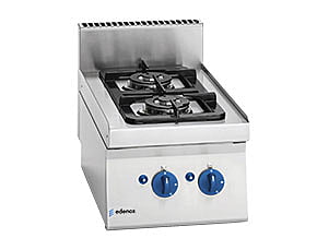 Cocina a gas 2 Fuegos Abiertos Scg-40 E