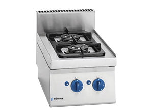 Cocina a gas 2 Fuegos Abiertos Scg-40 E