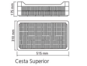 Cesta Superior Armario Csa600