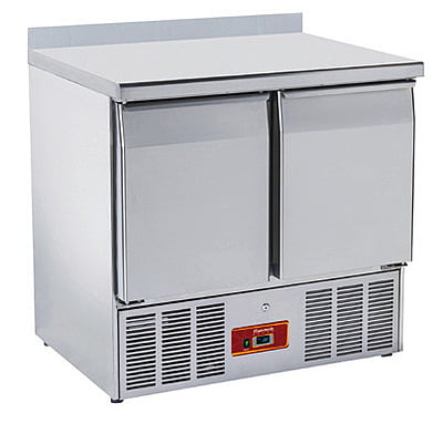 Mesa refrigerada para ensaladfas, ingredientes y pizza (con peto) S. 700 MRPG-1000-II