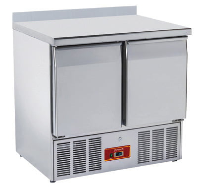 Mesa refrigerada para ensaladfas, ingredientes y pizza (con peto) S. 700 MRPG-1000-II