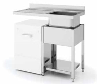 Fregadero Izquierda 1800x600 + Bastidor Fregadero Izquierda 1800x600 + Bastidor