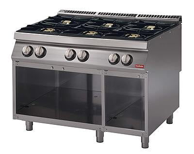 Cocina a gas sobre muelle abierto S.700 SV 712 PCGBI