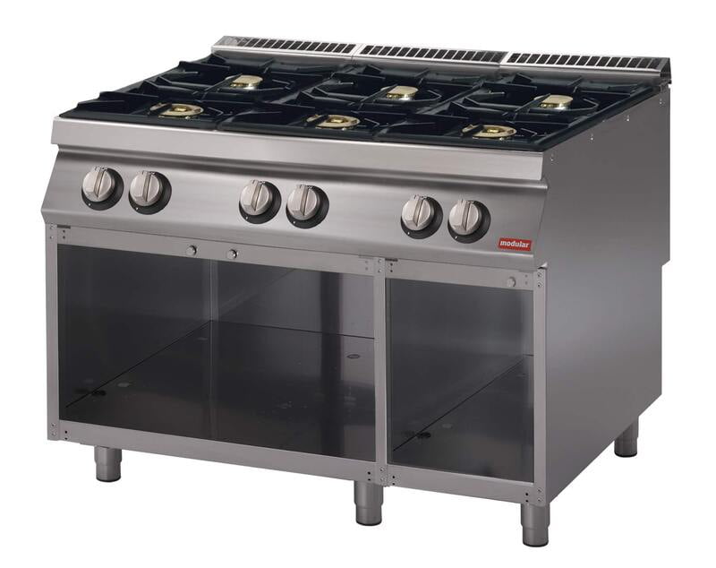 Cocina a gas sobre muelle abierto S.700 SV 712 PCGBI