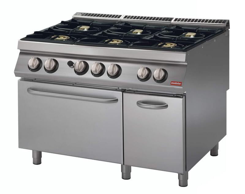 Cocina a gas con horno S.700 SV 712 CFGBI