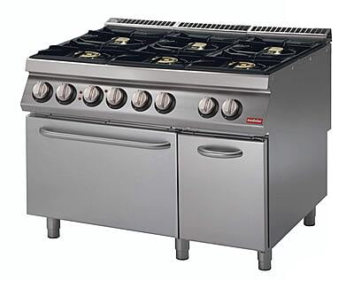 Cocina a gas con horno S.700 SV 712 CFGEBI