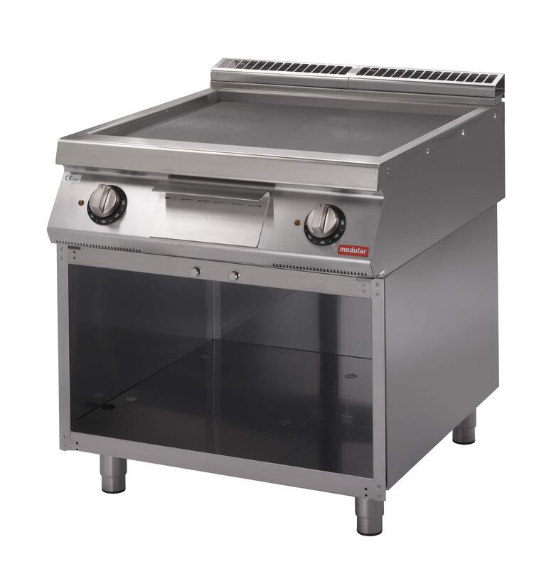 Fry-Top eléctrico sobre mueble abierto S.700 SV 78 FTES Fry-Top eléctrico sobre mueble abierto S.700 SV 78 FTES