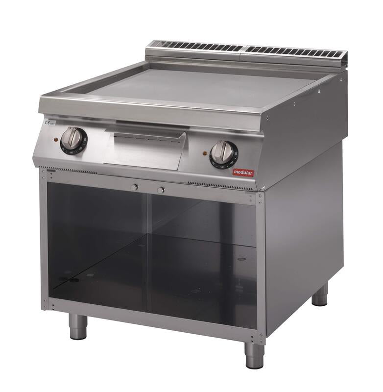 Fry-Top eléctrico sobre mueble abierto S.700 SV 78 FTES-CR Fry-Top eléctrico sobre mueble abierto S.700 SV 78 FTES-CR