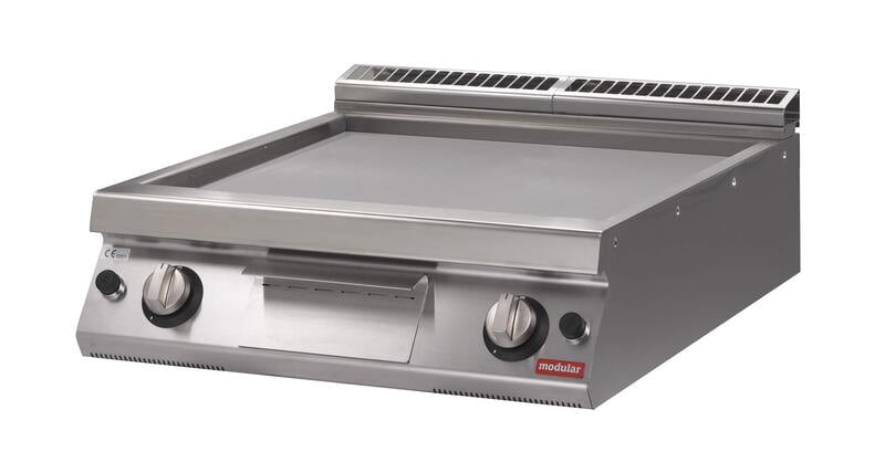 Fry-top a gas Lisa cromo duro de sobremesa S.900 SV 98 FTGS-CR-T Fry-top a gas Lisa cromo duro de sobremesa S.900 SV 98 FTGS-CR-T
