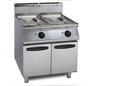 Freidora a gas con quemadores fuera de la cuba S.900 SV 98 FRG13 VL