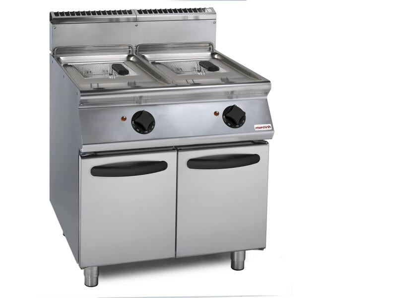Freidora a gas con quemadores fuera de la cuba S.900 SV 98 FRG13 VL Freidora a gas con quemadores fuera de la cuba S.900 SV 98 FRG13 VL