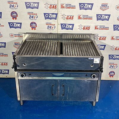 Grill Barbacoa piedra volcánica Fondo 70cm Grill Barbacoa piedra volcánica Fondo 70cm