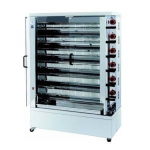 Asador de 6 espadas a gas Asador de 6 espadas a gas