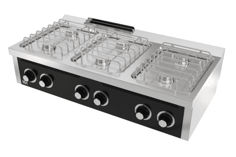 COCINA BASIC 6 FUEGOS 600 SOBREMESA COCINA BASIC 6 FUEGOS 600 SOBREMESA