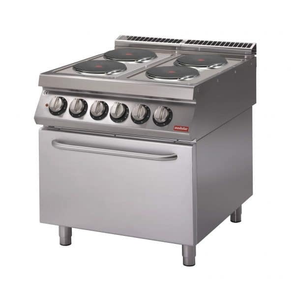 Cocina eléctrica de placa redonda con horno S.700 SV 78 CFE Cocina eléctrica de placa redonda con horno S.700 SV 78 CFE