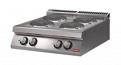 Cocina eléctrica de placa redonda sobremesa S.700 SV 78 PCE-T