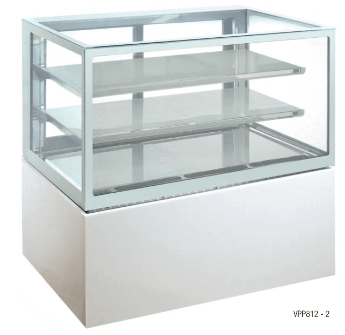VITRINA PASTELERA 2 ESTANTES 470L VITRINA PASTELERA 2 ESTANTES 470L