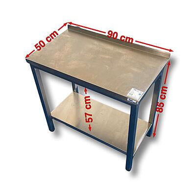 Mesa de trabajo con peto 90x85x50 Mesa de trabajo con peto 90x85x50