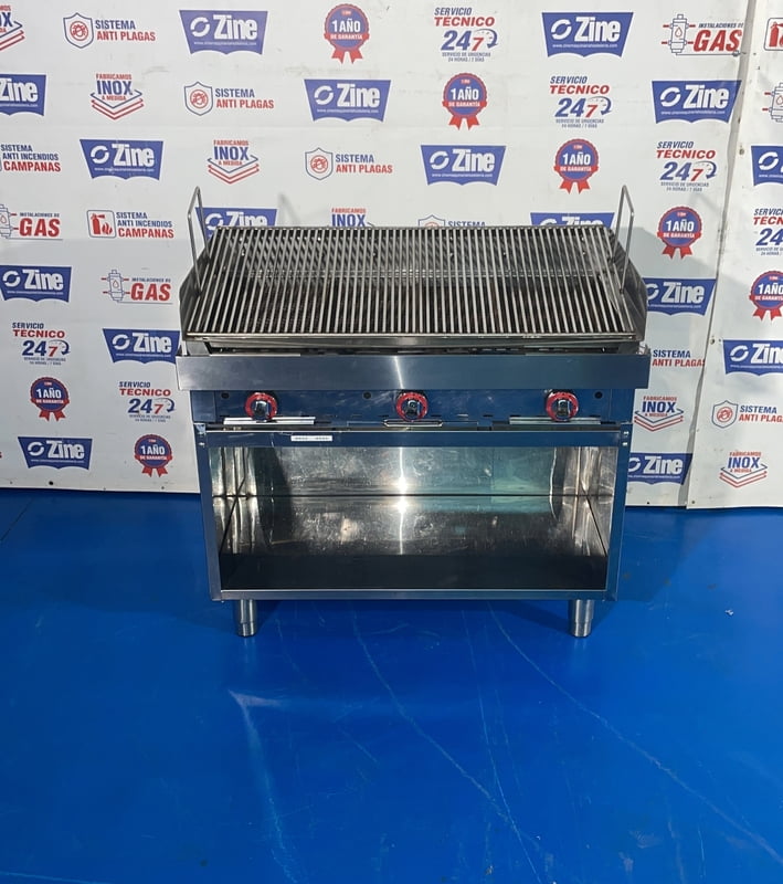 Barbacoa a gas 3 fuegos 94x100x57 Barbacoa a gas 3 fuegos 94x100x57