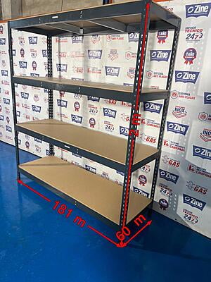 Estantería de pie regulable 185x60x200 Estantería de pie regulable 185x60x200