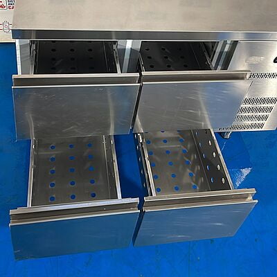 Bajomostrador congelador con cajones Fondo 70cm Bajomostrador congelador con cajones Fondo 70cm