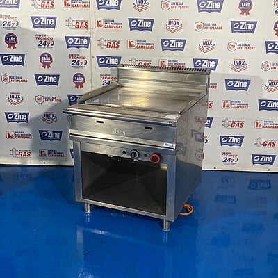 Plancha a gas con mueble abierto Plancha a gas con mueble abierto