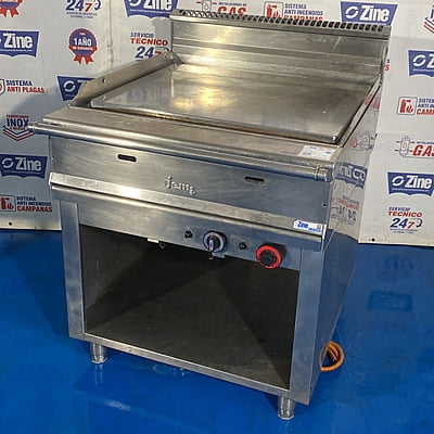 Plancha a gas con mueble abierto Plancha a gas con mueble abierto