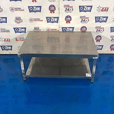 Mesa auxiliar inox baja