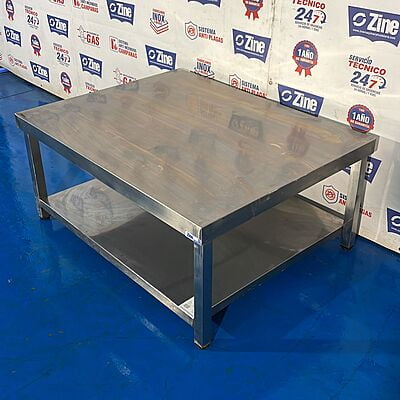 Mesa auxiliar inox baja Mesa auxiliar inox baja