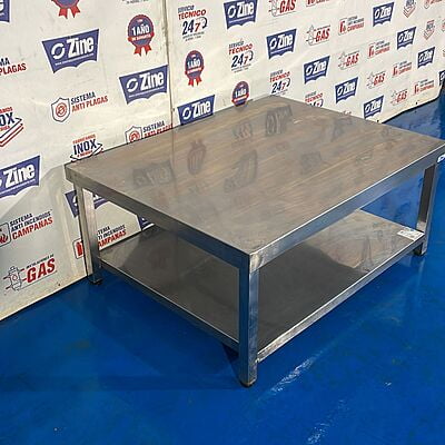 Mesa auxiliar inox baja Mesa auxiliar inox baja