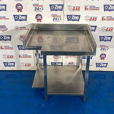 Mesa inox auxiliar