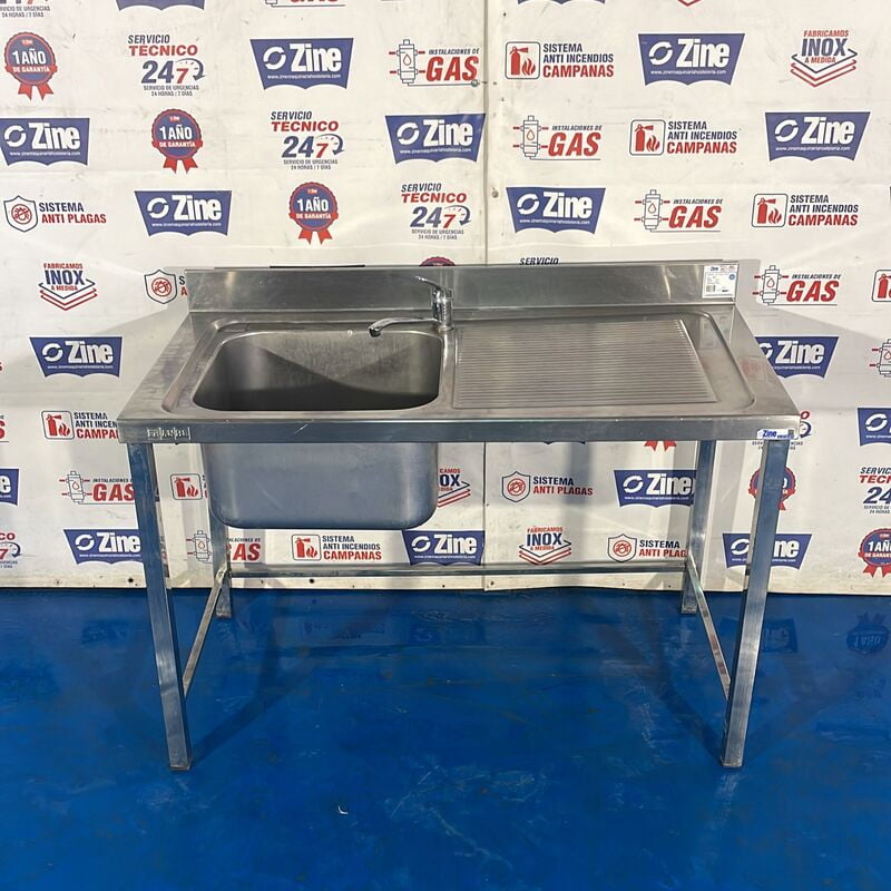 Fregadero inox 130x70x86 Fregadero inox 130x70x86