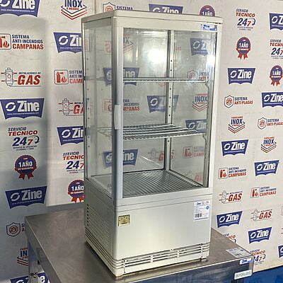 Vitrina sobremesa 4 caras de cristal Vitrina sobremesa 4 caras de cristal
