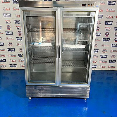 Armario expositor refrigeración 2 puertas cristal Armario expositor refrigeración 2 puertas cristal