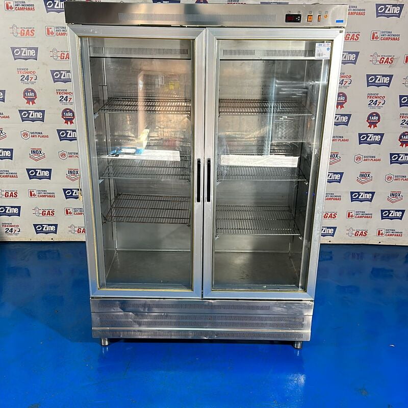 Armario expositor refrigeración 2 puertas cristal Armario expositor refrigeración 2 puertas cristal