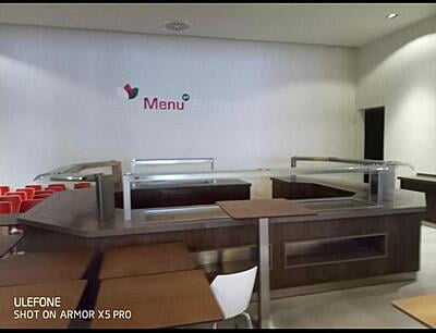 Mueble buffet placa fría 4 modulos Mueble buffet placa fría 4 modulos