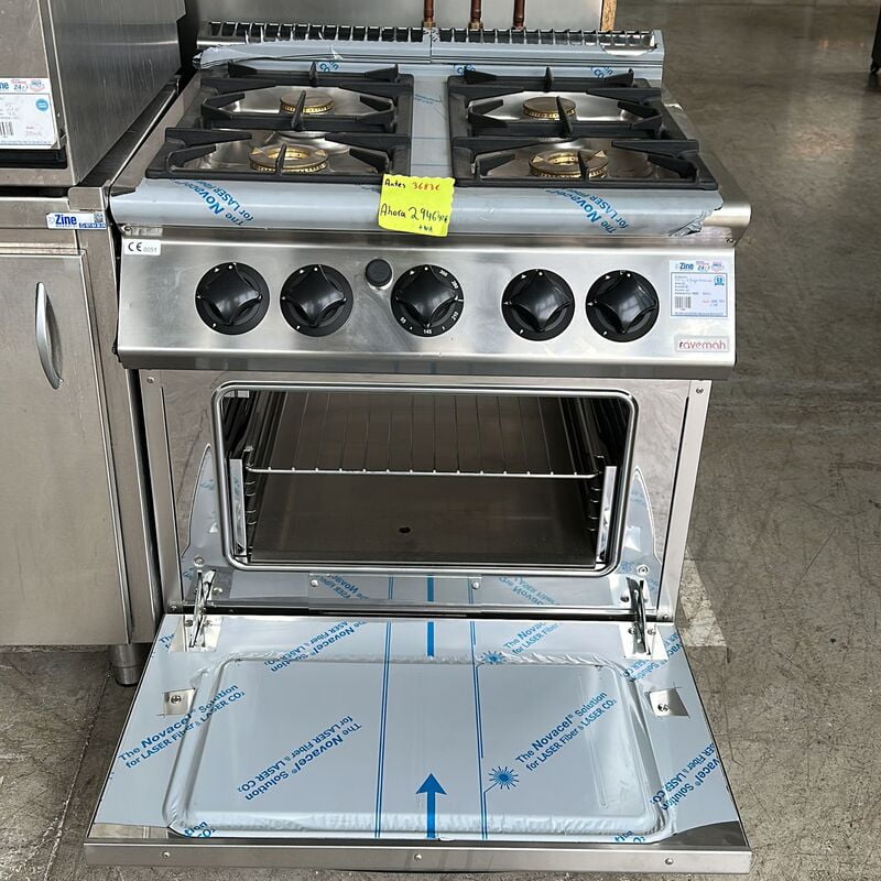 Cocina 4 fuegos S.600 Cocina 4 fuegos S.600
