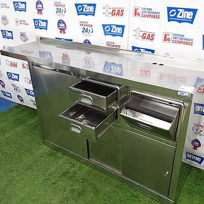 Mueble cafetero 184x50x103cm Mueble cafetero 184x50x103cm