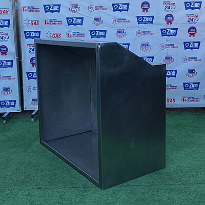 Campana mural inox 120x66x110cm Campana mural inox 120x66x110cm