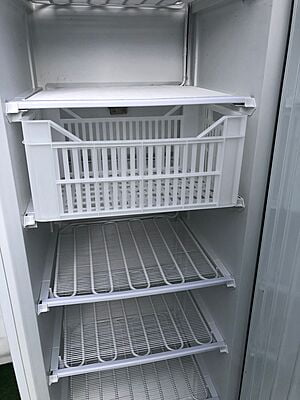 Armario de refrigeración vertical blanco 60x60x185cm