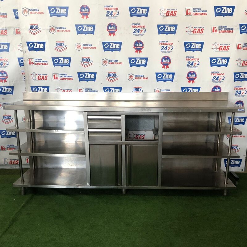 Mueble cafetero 245x60x103cm